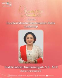 Bupati Gunungkidul Raih Penghargaan dalam Wonder Mom Awards 2025